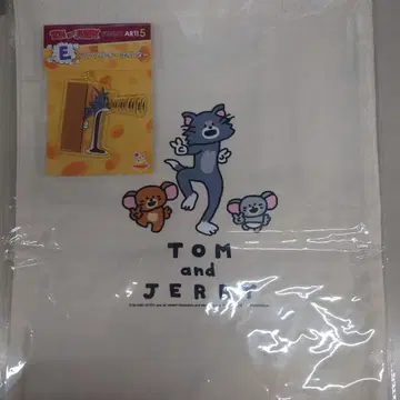 톰과 제리 해피 복권 C상 토트백 E상 아크릴 키링