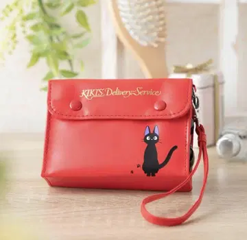 미사용 새상품 지브리 마녀 배달부 키키 파우치 키키의 빨간색 라디오