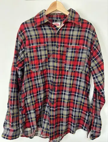 ROUND HOUSE 라운드하우스 M 체크 무늬 made in USA