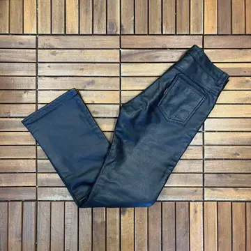 Rookie Leathers 가죽 팬츠 루드계 바이커 펑크 Y2K