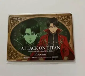 진격의 거인 카라테츠 리바이 피닉스 Phoenix 메모리얼 카드