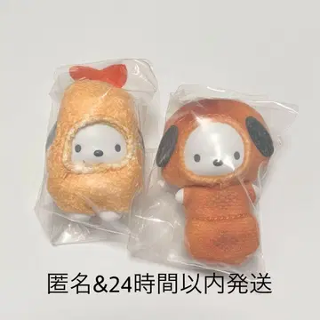 [ 익명 24시간 이내 발송 ] 산리오 치비토모 포차코 반찬 화과자