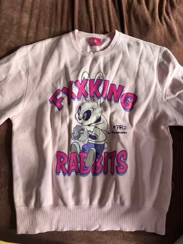 FR2 핑크 크루넥 트레이닝복