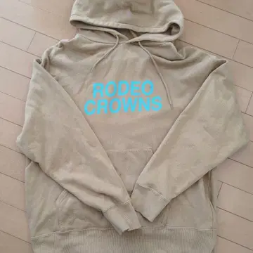 RODEO CROWNS 베이지 후드티 L 사이즈