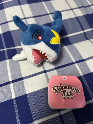 포켓몬 샤크니아 봉제 인형 약 10cm