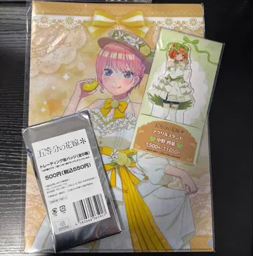 5등분의 신부 나카노 네잎 아크릴 스탠드 외