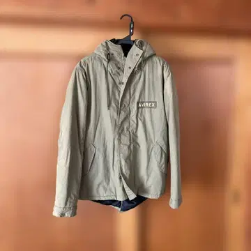 AVIREX 카키 밀리터리 자켓