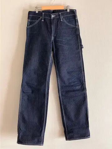 IRON HEART 스트라이프 워크 팬츠