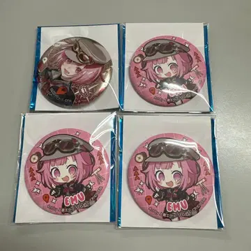 프로세카 세카라이 호우 에무 캔뱃지 4점