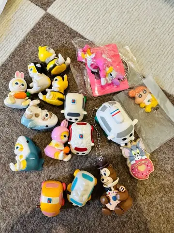 캡슐 토이 세트 15개 디즈니 톰과 제리 모프 샌드 모루카