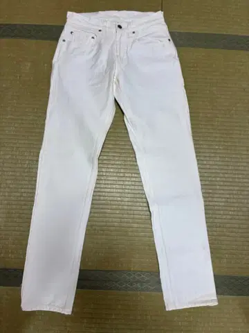 AZUREST x 코지마 청바지 화이트 데님 사이즈 30 일본제