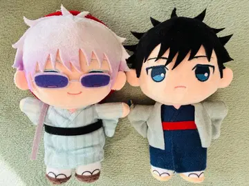 주술회전 고죠 사토루 후시구로 메구미 쥬쥬 탐방 봉제 인형 마스코트 교토