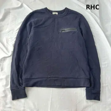 론 하먼 맨투맨 지퍼 포켓 네이비 S