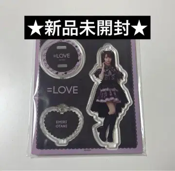 =LOVE 이코라부 오타니 에미리 블랙 의상 아크릴 스탠드