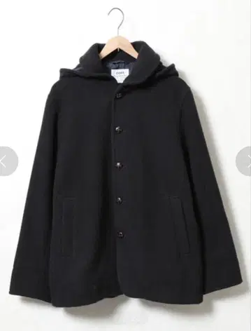 [코엔] 커버링 울 숄카라 코트