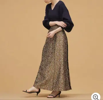 NANO universe 플라워 머메이드 스커트