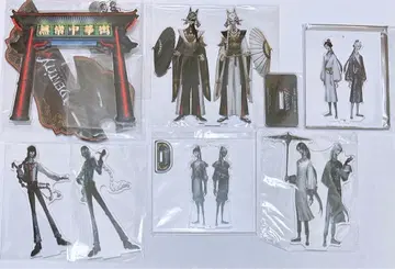 제5인격 화이트 블랙무상 아크릴 스탠드 세트