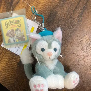 Gelatoni 고양이 스트랩 약 10cm