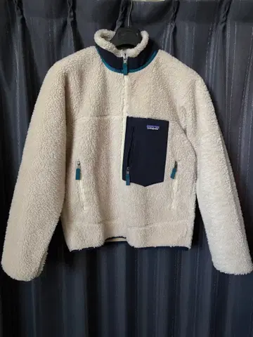 patagonia 플리스 자켓 M 크림