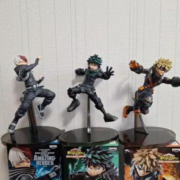 히로아카 월드 히어로즈 미션 피규어 3체 세트