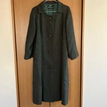 Gardiner 트위드 롱 코트