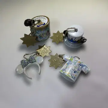 디즈니씨 20주년 캡슐 토이 4개 세트