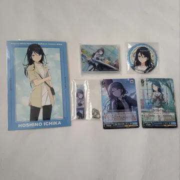 프로세카 호시노 이치카 혜택 키링 캔뱃지 노블 아트 바이스