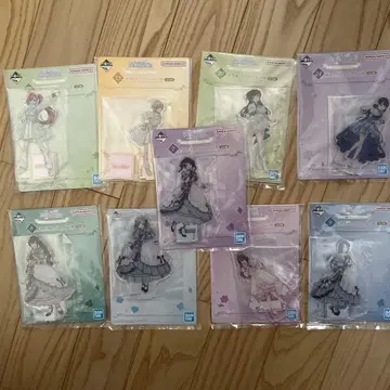 제일복권 아이돌 마스터 샤이니 컬러즈 아크릴 스탠드 9종