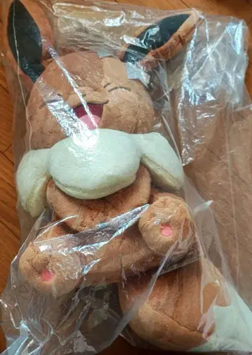 미개봉 포켓몬 제일복권 B상 이브이 누운 봉제 인형