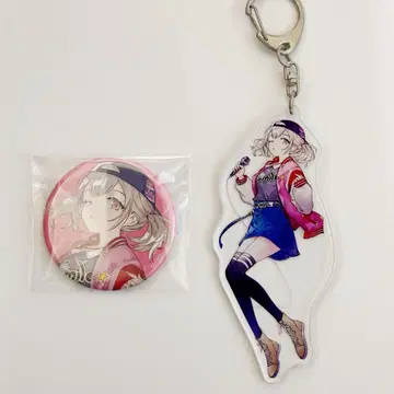 프로세카 비비버스 CD 아즈사와 코하네 게이머즈 특전 캔뱃지 아크릴 키링
