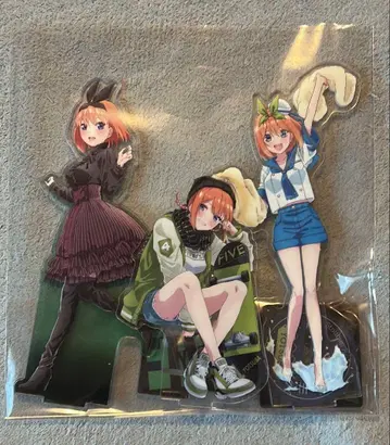 5등분의 신부 캐릭터 복권 나카노 네잎 세트