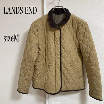 LANDS END 퀼팅 자켓 M 사이즈