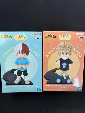 나의 히어로 아카데미아 치아피코 바쿠고 카츠키 토도로키 쇼토 피규어