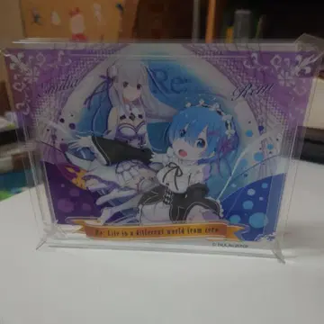 리제로 렘 에밀리아 아크릴 스탠드