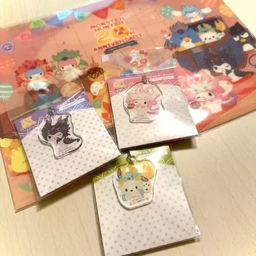 몬헌 대사냥전 산리오 콜라보 4점 set