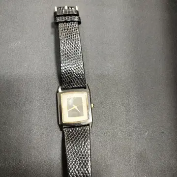 세이코 돌체 블랙 다이얼 남성용 손목시계