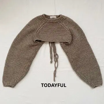 TODAYFUL 투데이풀 로우 게이지 슬리브 니트