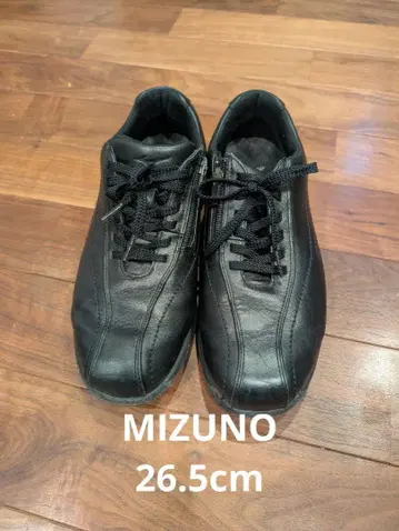 [ MIZUNO ] 블랙 남성용 경량 스니커즈 26.5cm