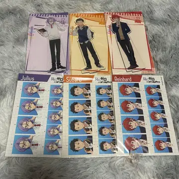 리제로 증명사진풍 씰 아크릴 스탠드 피규어