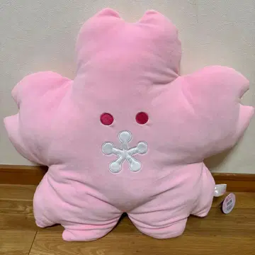 1 동글동글한 눈의 친구들 하나미 모찌후와 빅 사쿠라 봉제 인형