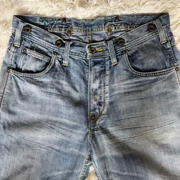 LEE 청바지 대전 모델 센터 리벳 서스펜더 버튼 신치 벨트