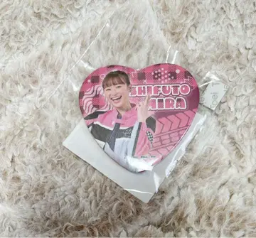 폭상전대 분붐저 하트 캔뱃지 시부토 미라이 미개봉 새상품