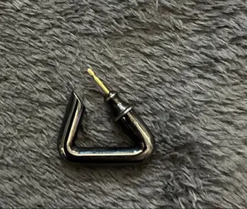 커리어 반지 귀걸이 트라이앵글 triangle 삼각형 블랙 0712