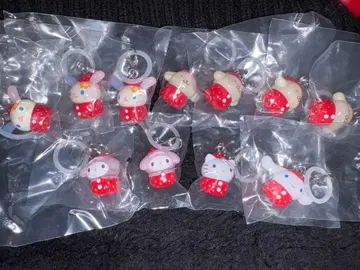 산리오 메지루시 액세서리 딸기 시나몬 푸딩 마이멜로디