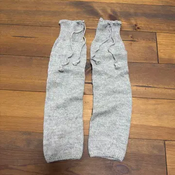 푸엔테 PUENTE Mano 알파카 100% 수제 레그 워머