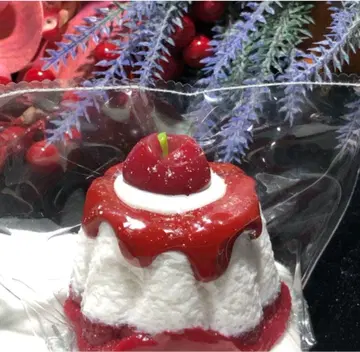 스퀴즈 저반발 스트레스 해소 쫀득쫀득 린넨 체리 치즈 푸딩 반죽 놀이