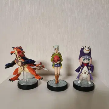 amiibo 몬스터 헌터 스토리 2 에나 츠키노 레우스 초기화됨