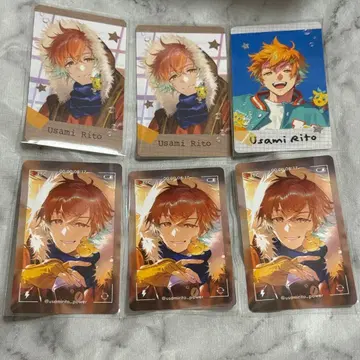 니지산지 폴라로이드풍 카드 트레이딩 카드 리토테츠 우사미 리토