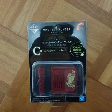 몬스터 헌터: 월드 퀘스트 출발 이펙트톤 제일복권 미개봉