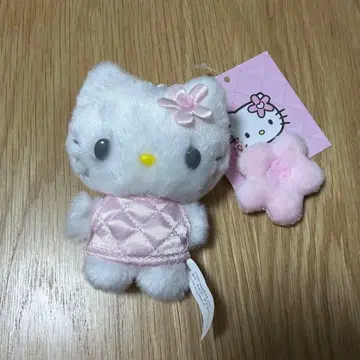 산리오 헬로키티 미니어처 퀼트 마스코트 핑크